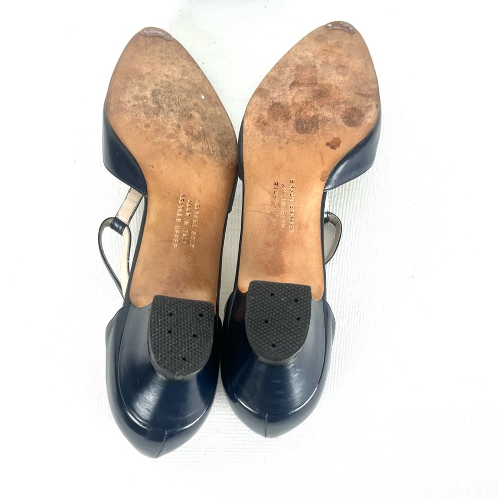 Vintage Salvatore Ferrgamo leather mary jane shoes - Picture 8 of 8